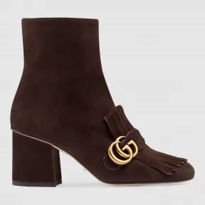 古驰/Gucci 麂皮及踝靴 408210 C2000 2140