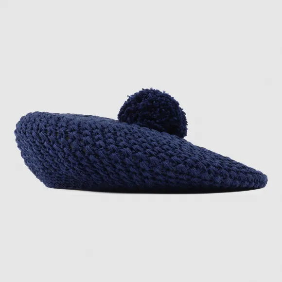 古驰/Gucci 儿童纯棉针织帽 414292 4K111 4000