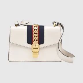 古驰/Gucci Sylvie系列小号肩背包 421882-CVLEG-8605
