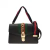 古驰/Gucci  黑色 牛皮 手袋 421882-CVLEG-8639