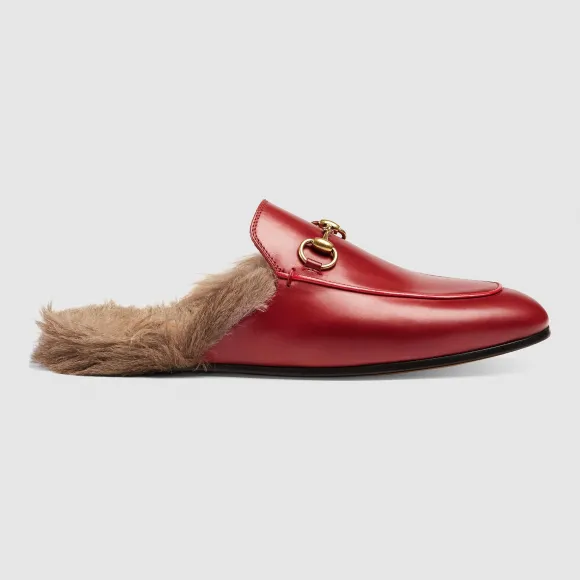 古驰/Gucci Princetown 真皮拖鞋 426361 DKHH0 6479