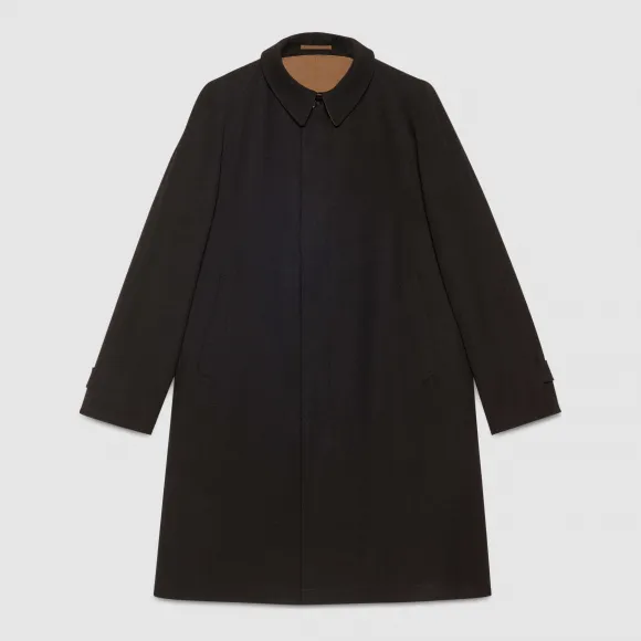 古驰/Gucci 鹦鹉图案双面羊毛外套 428679 Z567B 1134