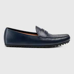 古驰/Gucci Gucci Signature皮革驾车鞋 431063 CWD20 4009