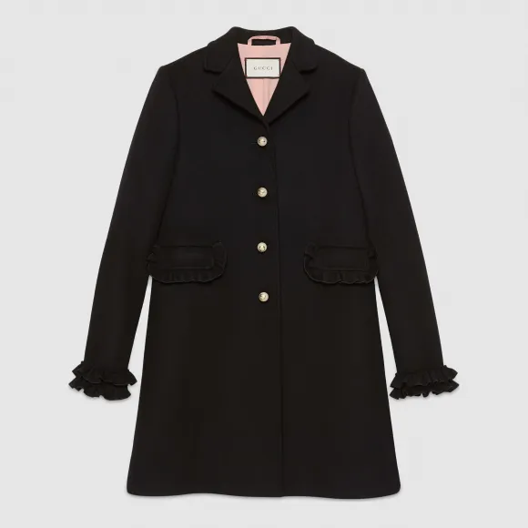 古驰/Gucci 单排扣羊毛外套 436201 ZHW03 1276