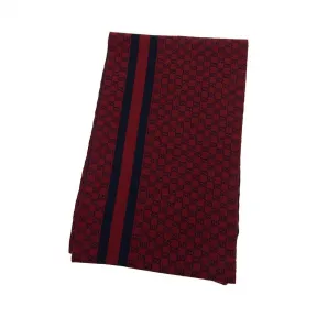 古驰/Gucci 红色/蓝色 羊毛  丝巾 438253-3G206-6268