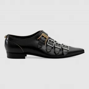 古驰/Gucci 系带搭扣鞋 449938 DS800 1000