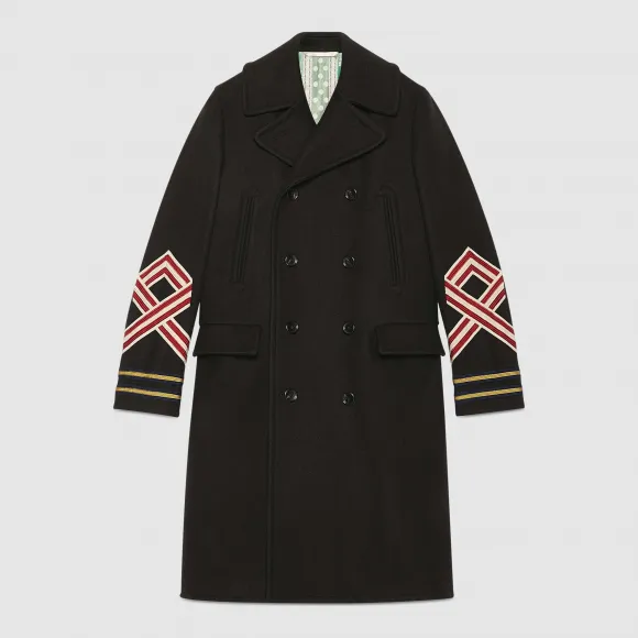古驰/Gucci 羊毛刺绣外套 450183 Z6935 4025