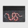 古驰/Gucci 珊瑚蛇印花GG Supreme帆布卡片夹 451277-K541N-1058
