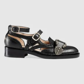 古驰/Gucci Queercore布洛克僧侣鞋 452860 A3N00 1000