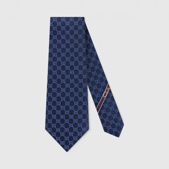 古驰/Gucci GG 图案领带 456520-4B002-4168