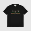 古驰/Gucci Gucci标识印花超大造型T恤 457095-X5L89-1948