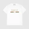 古驰/Gucci Gucci标识印花超大造型T恤 457095-X5L89-9234