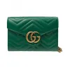 古驰/Gucci 绿色 牛皮  手提包 474575-DRW1T-3120