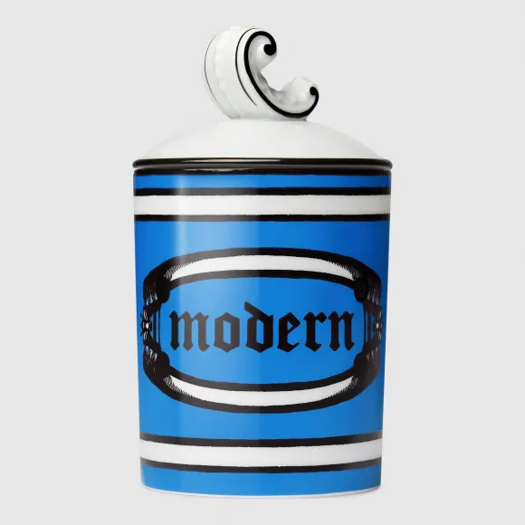 古驰/Gucci Esotericum“Modern Future”印花中号蜡烛 482841 ZAP09 4179
