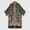 古驰/Gucci 攀爬玫瑰印花和服式外套 485451 ZJQ28 1868