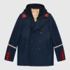 古驰/Gucci 刺绣毛毡外套 494794 Z531H 4618