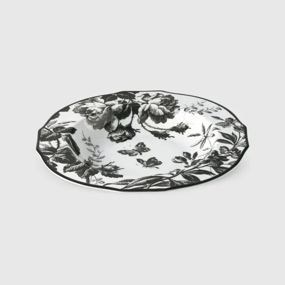 古驰/Gucci Herbarium镶边汤碗一套两件 497378-ZAIRR-1082 