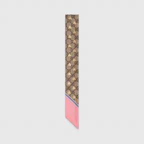 古驰/Gucci GG蜜蜂图案真丝领结 499226-3G001-5869