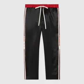 古驰/Gucci 条纹醋纤慢跑长裤 519563 Z791A 1064