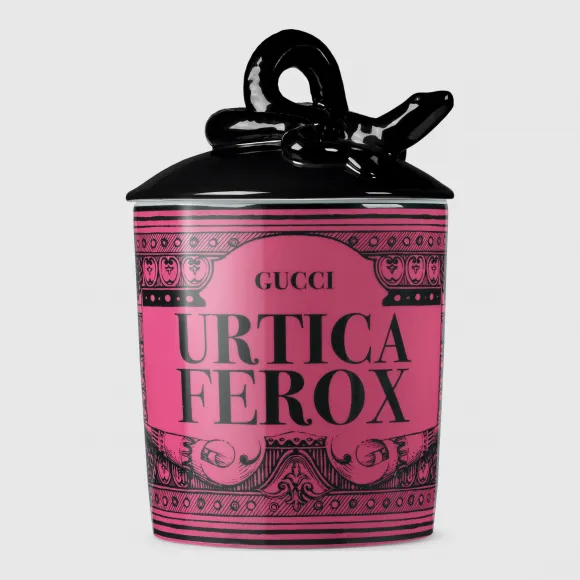 古驰/Gucci Inventum“Urtica Ferox”印花超大号蜡烛 527775 ZAP81 5390