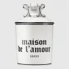 古驰/Gucci 小苍兰“Maison De L'Amour”印花超大号蜡烛 527836 ZAP78 1070
