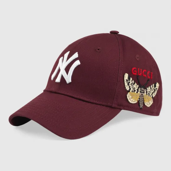 古驰/Gucci NY Yankees™贴饰棒球帽 538565 4HE20 6200