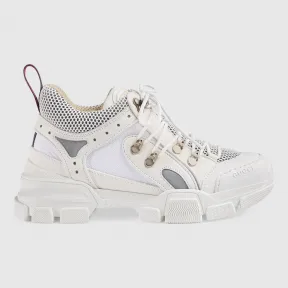 古驰/Gucci Flashtrek系列皮革和帆布运动鞋 543305 GGZ80 9087