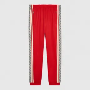 古驰/Gucci 超大造型平纹针织慢跑长裤 545603 XJAC0 6116