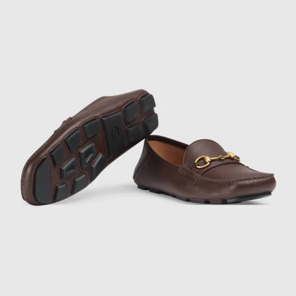 古驰/Gucci 饰马衔扣皮革机车靴 548604_BXO00_2254