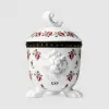 古驰/Gucci Mehen香型饰玫瑰印花狮子烛台 561584-ZACCX-9586