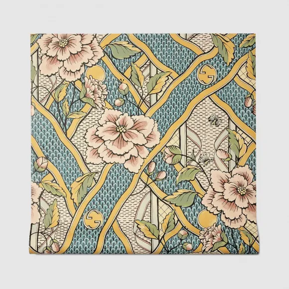 古驰/Gucci 花朵印花壁纸 572991-ZAT01-3646