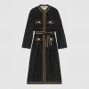 古驰/Gucci 饰装饰性滚边花呢大衣 573876 ZABBE 1152