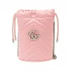 古驰/Gucci GG MARMONT 粉红色 牛皮 手袋 575163-DTDRP-5815