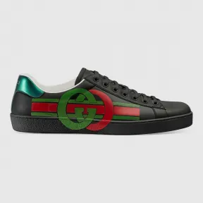 古驰/Gucci Ace 系列男士互扣式 G 运动鞋 576136 A38V0 1064