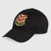 古驰/Gucci Gucci Band 贴饰棒球帽 578332 4HG99 1077