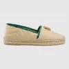 古驰/Gucci 官网专享饰双G V型拉菲草草编鞋 578547 GZ630 9593