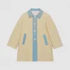 古驰/Gucci 童装 儿童饰蝴蝶环保毛皮大衣 590597_ZADAT_9013
