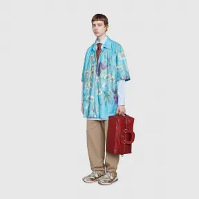 古驰/Gucci 超大造型纸袋效果保龄球衫 595771_ZACXW_4939