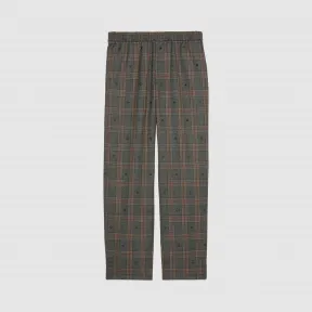 古驰/Gucci 符号图案格纹羊毛长裤 598637-ZAC6Q-1226