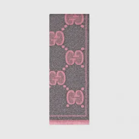 古驰/Gucci GG羊毛提花围巾 598993-3GC15-1272