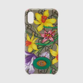 古驰/Gucci 官网专享Ophidia系列GG花卉iPhone X/XS保护套 600926_HVEBE_8708