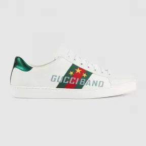 古驰/Gucci Ace系列饰“Band”男士运动鞋 603693 0FI10 9069
