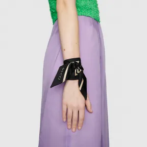 古驰/Gucci 方形G印花真丝领结 623123_3G001_1077