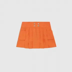 古驰/Gucci 儿童人造丝亚麻裙 641973-XWANI-7272