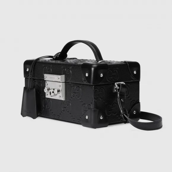 古驰/Gucci 香港地区独家发售：Padlock珠宝盒 649582-1W3DN-1000