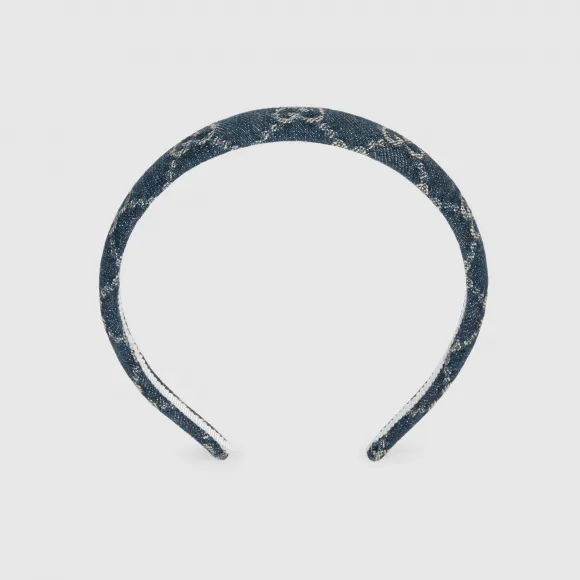 古驰/Gucci GG Denim系列发箍 652835-3HAAH-4900
