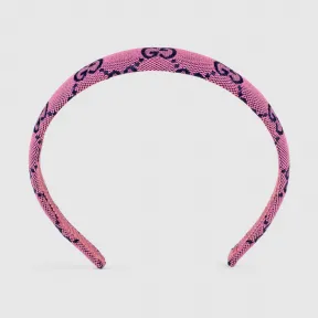 古驰/Gucci GG Multicolor系列帆布发箍 656507-4HG61-5200