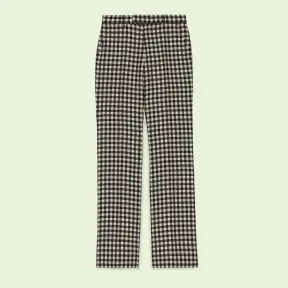 古驰/Gucci 格纹羊毛裤 685938-ZAJK1-9024 