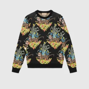 古驰/Gucci 中国新年系列提花针织衫 686072-XKB8R-1152