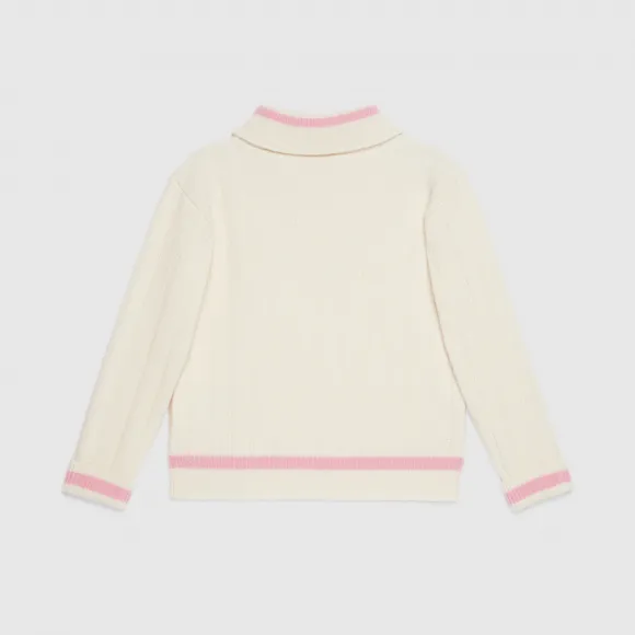 古驰/Gucci 儿童羊毛套头衫 692091-XKCGS-9241 